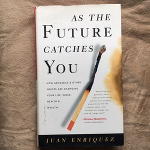 As The Future Catches You Book by Juan Enriquez 259 Pages Hardcover